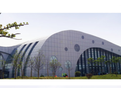 长宁会议中心外景网架工程